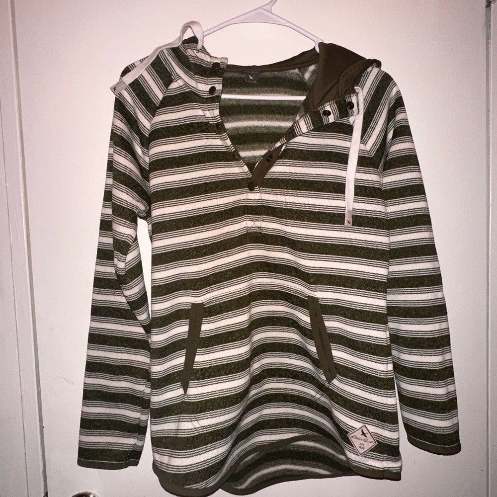 EDDIE BAUER XS 100 polyester hoodie
